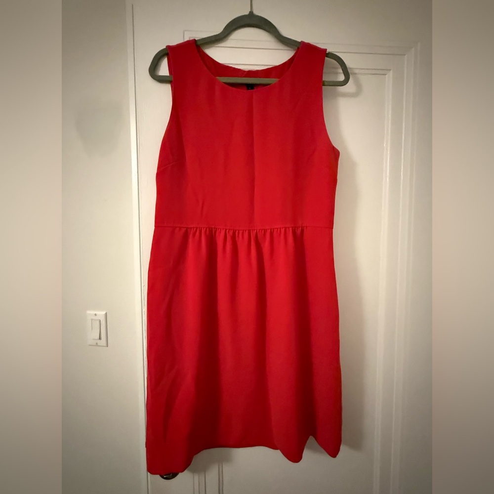 J Crew  Pink Sleeveless Dress